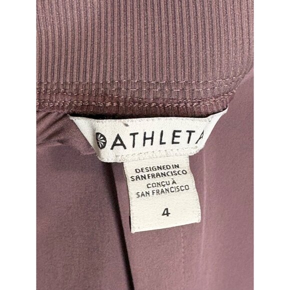 Athleta Brooklyn Ankle Pant Dusty Purple-sz 4 - Picture 3 of 13
